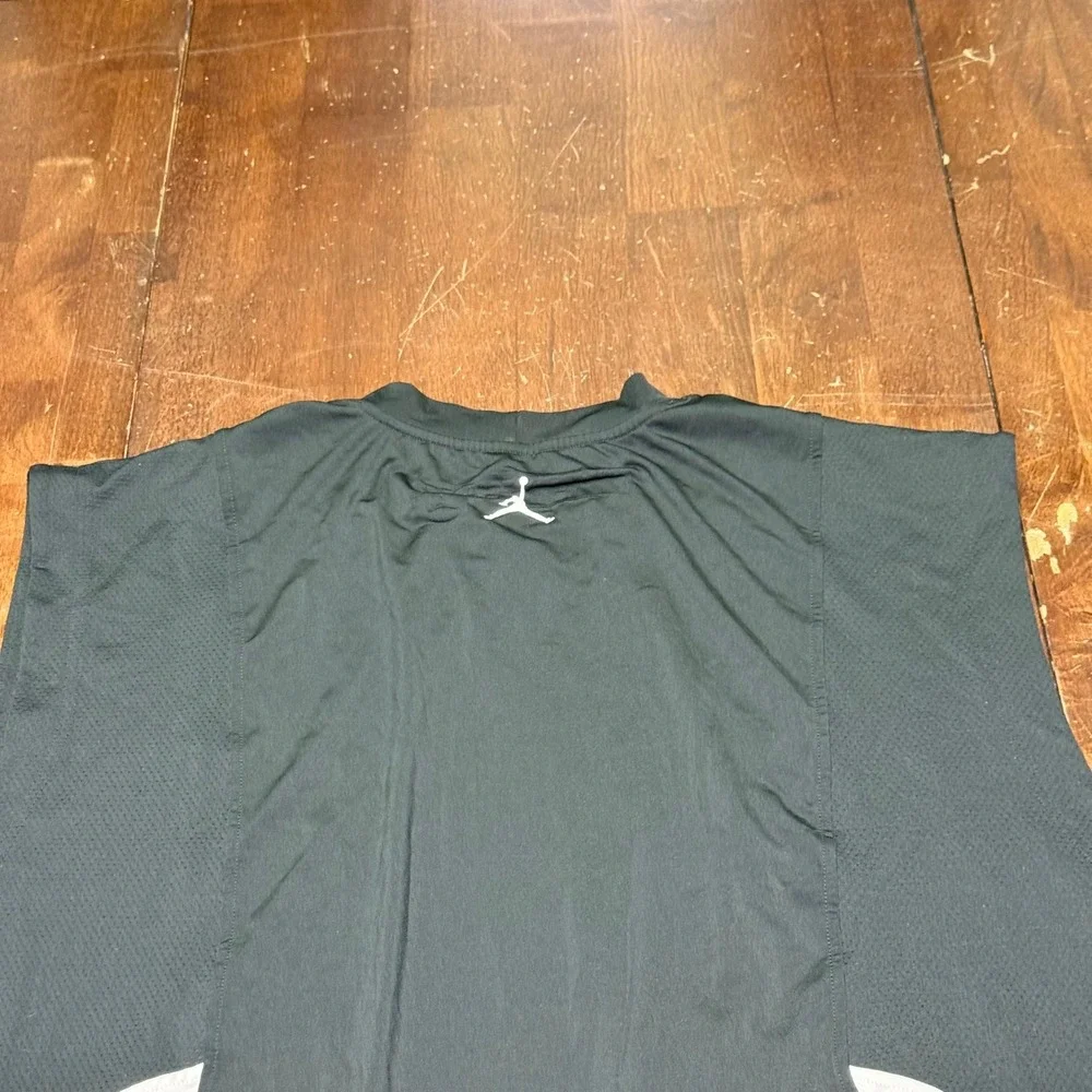 Air Jordan Sleeveless Shirt Men XXL Black Dri-Fit Training Basketball Tank